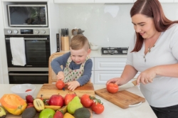 KiddiKutter - Houten Kindermes - Kinderveilig - vanaf 3 jaar
