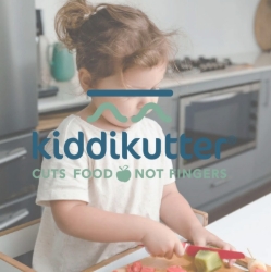 KiddiKutter - Kunststof Kindermes Rose Gold Limited Edition - Kinderveilig - vanaf 3 jaar