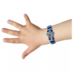 ET-GK58326 Houten horloge met elastische band en beweegbare wijzers Duurzaam speelgoed 2