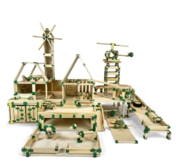 JOIN CLIPS Bouwplankjes 'Big Buildings Boards' – Uitbreidingsset Bouwplaten – Vanaf 4 jaar