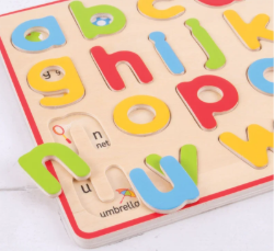 BJ-BJ757 Puzzel ABC kleine letters Big Jigs Duurzaam speelgoed 3