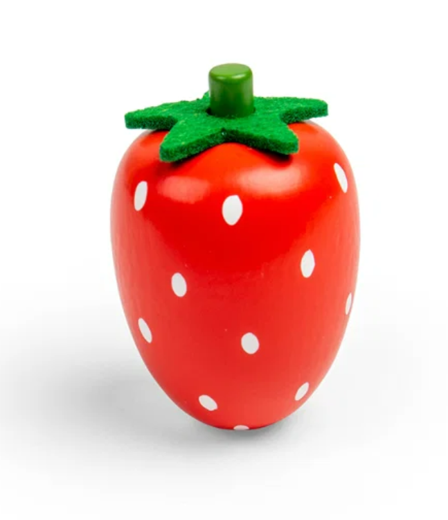 Bigjigs houten fruit Aardbei BJ-BJF104 1