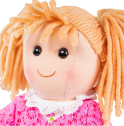 Bigjigs lappenpop Becky 38 cm BJ-BJD053 6