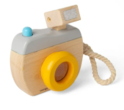 Bigjigs Houten camera met kaleidoschooplens BJ-BJ36048 2