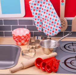 Bigjigs jonge kok, echte bakset voor cupcakes en koekjes BJ-BJ475 4