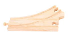 Bigjigs Houten rails rechtdoor-afslaan splitsing BJ-BJT107 4