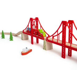Bigjigs Dubbele hangbrug BJ-BJT136 4