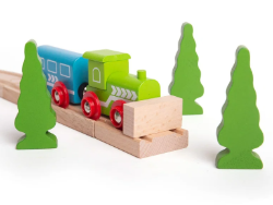 Bigjigs houten rails stootblokken 6 stuks BJ-BJT161 4