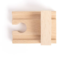 Bigjigs houten rails stootblokken 6 stuks BJ-BJT161 5