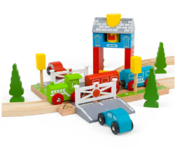 Bigjigs Signaalhuis houten treinbaan BJ-BJ226 3