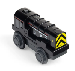Bigjigs batterijtrein zwart locomotief BJ-BJ311 5
