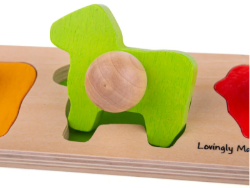 Bigjigs puzzel grote knoppen dieren BJ-BB041 4