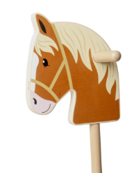 Bigjigs houten hobby stokpaard BJ-36049 2
