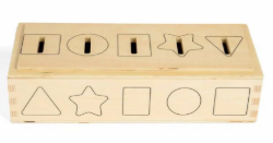 Bigjigs houten sorteerbox kleuren, vormen en cijfers BJ-37010 6