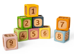 Bigjigs houten sorteerblokken met silicone omhulsel BJ-38018 2