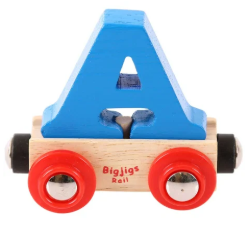 Bigjigs letter A naamtrein BJ-BR101 1