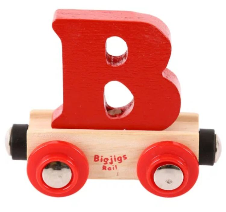 Bigjigs letter B naamtrein BJ-BR102 1