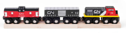 Bigjigs Goederentrein 3 delig Houten treinbaan BJ-BJT446 2