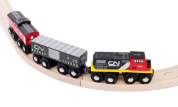 Bigjigs Goederentrein 3 delig Houten treinbaan BJ-BJT446 3