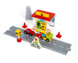 Bigjigs Houten verkeersweg assesoires BJ-BJT601 3