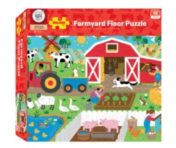 Bigjigs Vloerpuzzel Hout Boerderij – 48 Stuks – 3+ Jaar