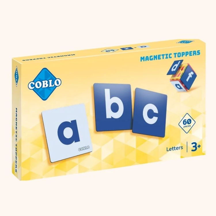 COBLO Toppers Magnetische tegels Letters Verpakking