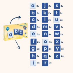 COBLO Toppers Magnetische tegels Letters Inhoud
