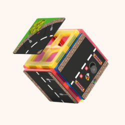 Coblo Toppers Magnetische tegels wegen 60 stuks Kubus
