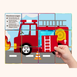 COBLO Toppers Magnetische tegels Transport Brandweer