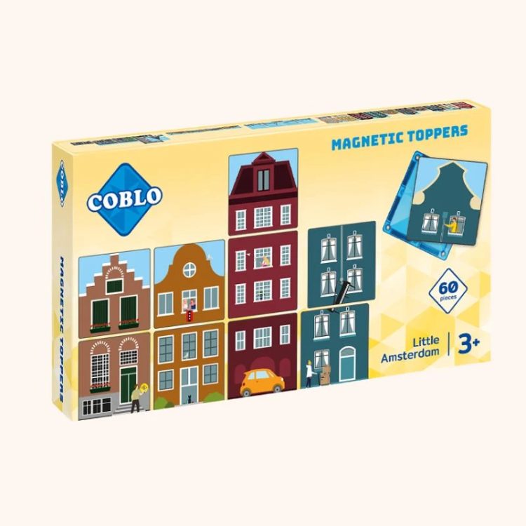 Coblo Toppers Magnetische tegels Klein Amsterdam Verpakking