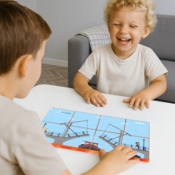Coblo Toppers Magnetische tegels Klein Amsterdam Brug