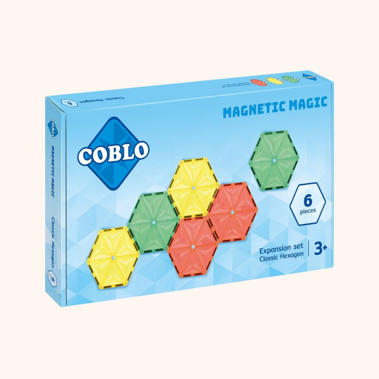 Coblo Classic Magnetische Tegels XL 6 stuks Verpakking