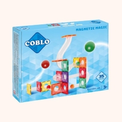 Coblo Classic Magnetische tegels Knikkerbaan Uitbreiding 35 stuks Verpakking