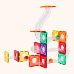 Coblo Classic Magnetische tegels Knikkerbaan Uitbreiding 35 stuks Bouwwerk