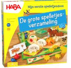 HABA Mijn eerste spelletjesdoos 10 spellen Verpakking