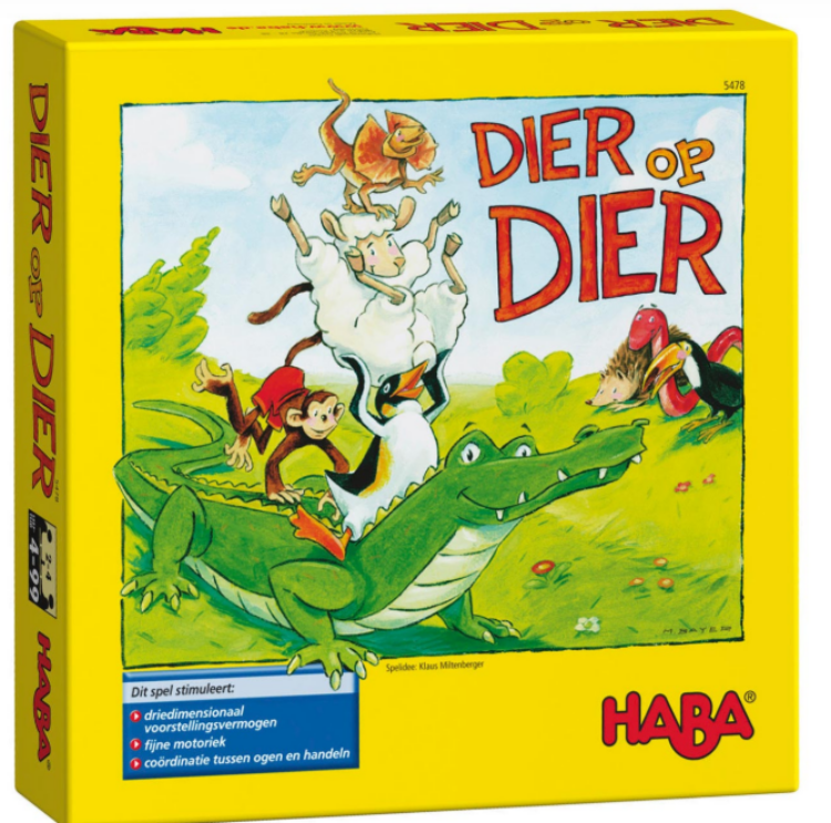 HABA Dier op dier Het geweldige stapelspel Verpakking