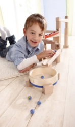 HABA Knikkerbaan Uitbreidingsset Drum Spelend kindje