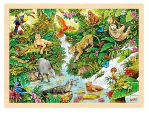 Bild für Kategorie Houten Inlegpuzzels, puzzels in frame