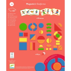 Djeco Géoforme – Magnetisch Creatief Spel – Vanaf 4 Jaar