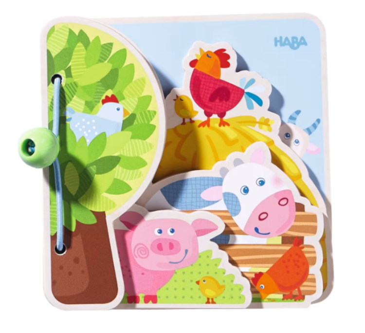 HABA Houten Babyboekje Boerderij