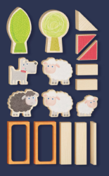 My 1st Block World Schapenweide Inhoud