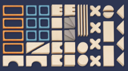 My 1st Block World XL bouwstenenset 42 delen Inhoud