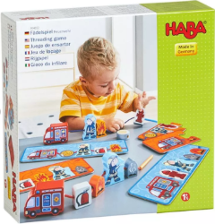 HABA Rijgpuzzel & Memorie Brandweer Verpakking