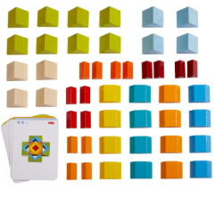 HABA Creatieve Bouwstenen Mozaïekspel Inhoud