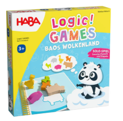 HABA Logic Games – Boas Wolkenland Stapel- & Puzzelspel Verpakking