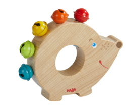 HABA Bijt- en grijp rammelaar Egel