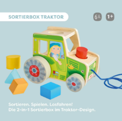 HABA Sorteerbox Tractor