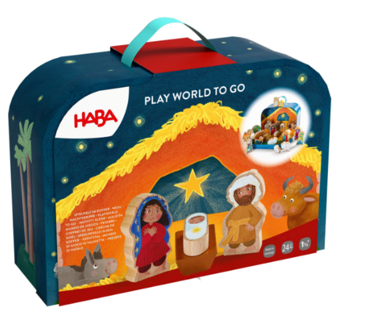 HABA Speelwereld Koffer – Kerststal