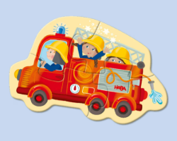 HABA - 4 eerste puzzels - Hulpvoertuigen