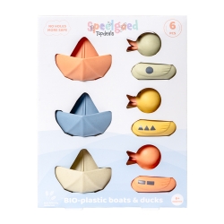 BIOplastic Badeendjes & Bootjes Set – 6-delig – Vanaf 6 maanden